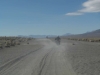 Sandpiste zum Indiodorf in Sajama