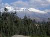 die schneebedeckte Cordillera occidental