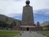 "Midad del Mundo", ein weiteres Äquatordenkmal auf dem Weg zur Finca